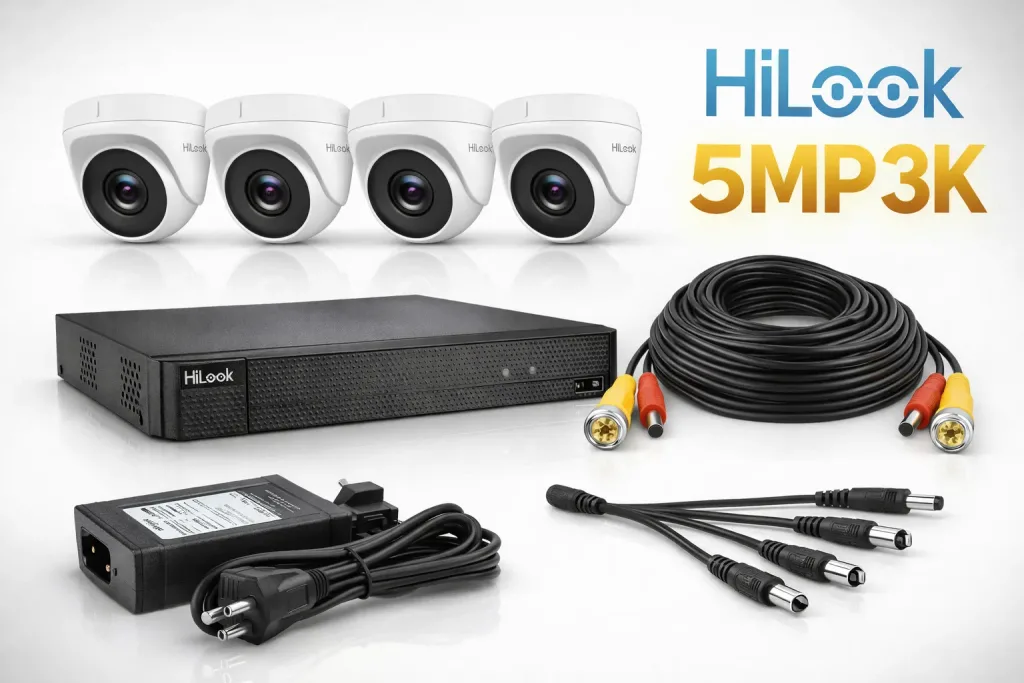 HiLook-5MP-3K-4-cupol-camersa-and-DVR