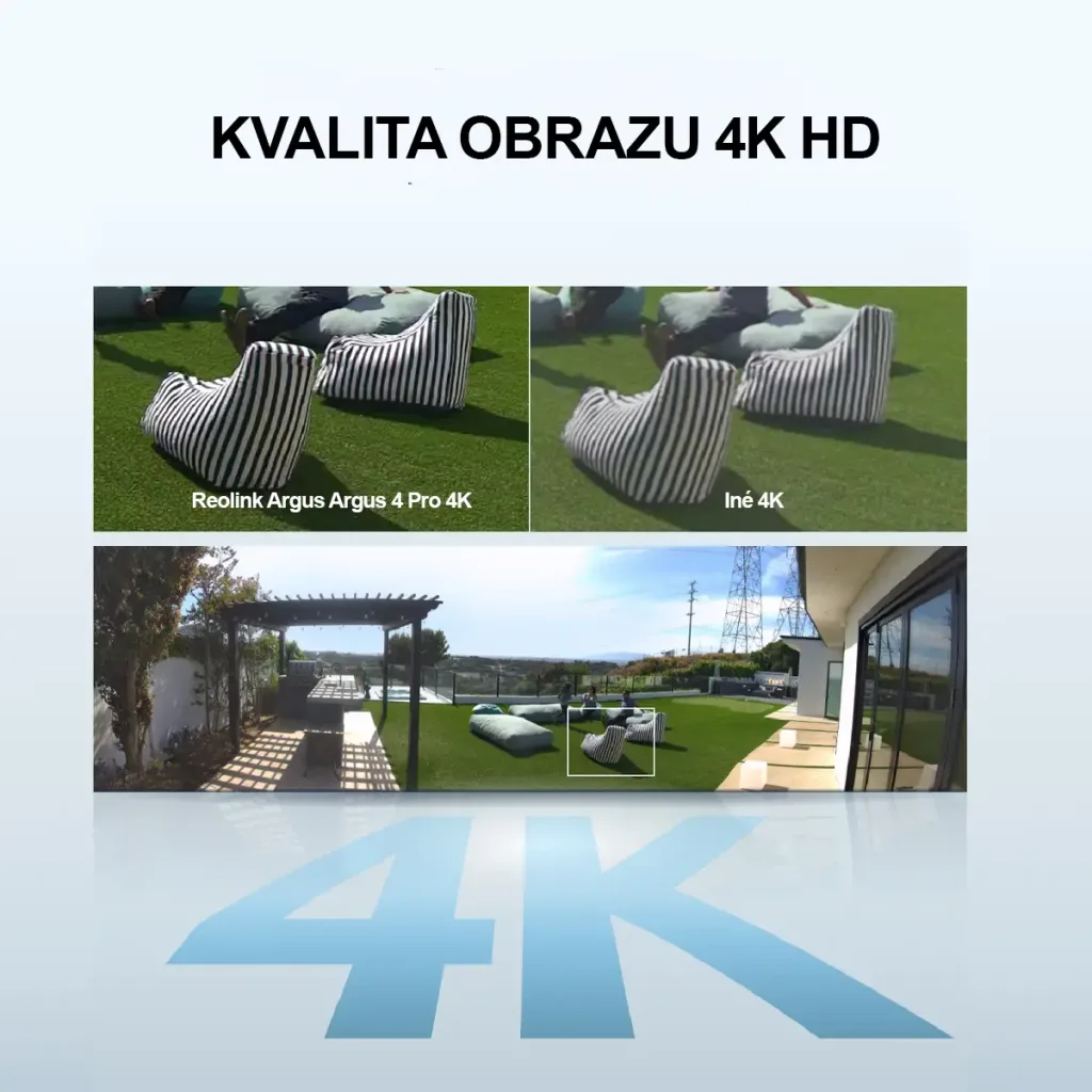 Reolink Argus B740X (Argus 4 Pro) 4K ColorX WiFi 6