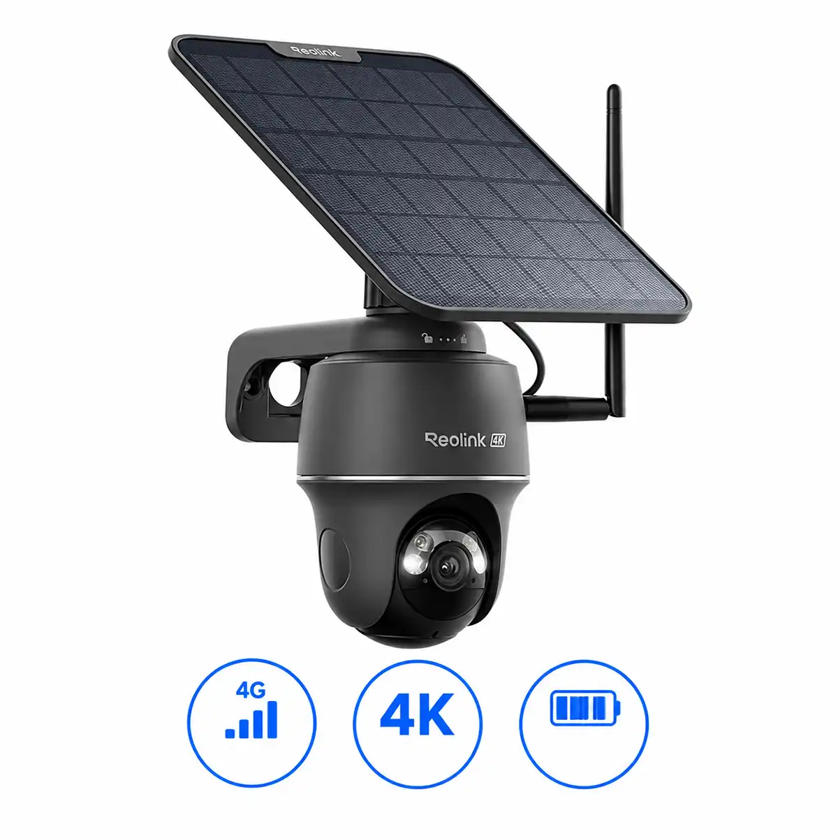 Reolink G440-G+SP2 Grey (Go PT Ultra + Solar Panel 2) 4K 4G LTE PTZ camera