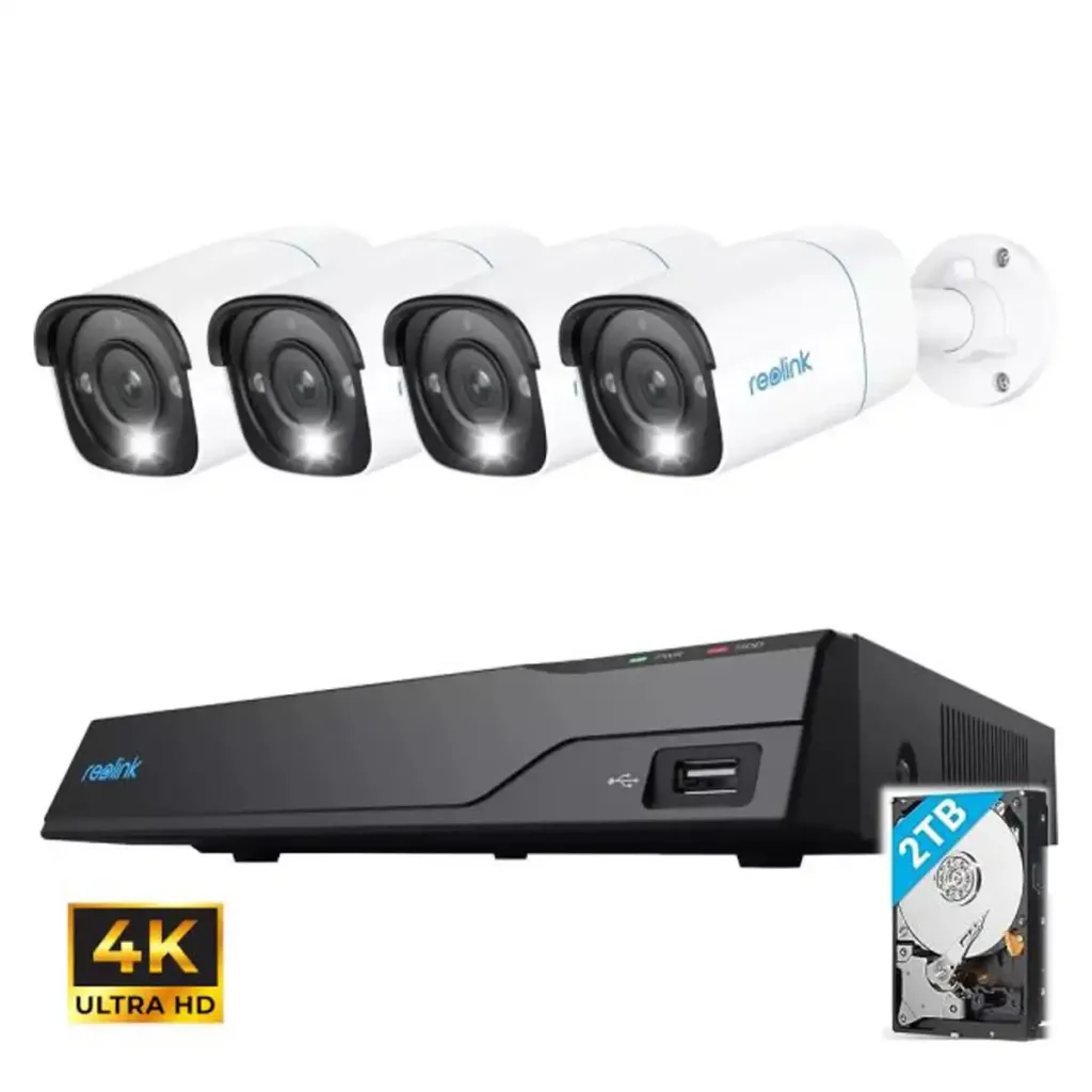 Reolink NVS8-8MB4 4K PoE complect
