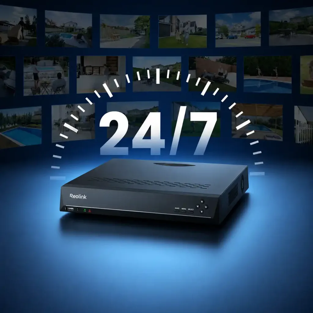 Reolink NVS8-8MB4 4K PoE complect