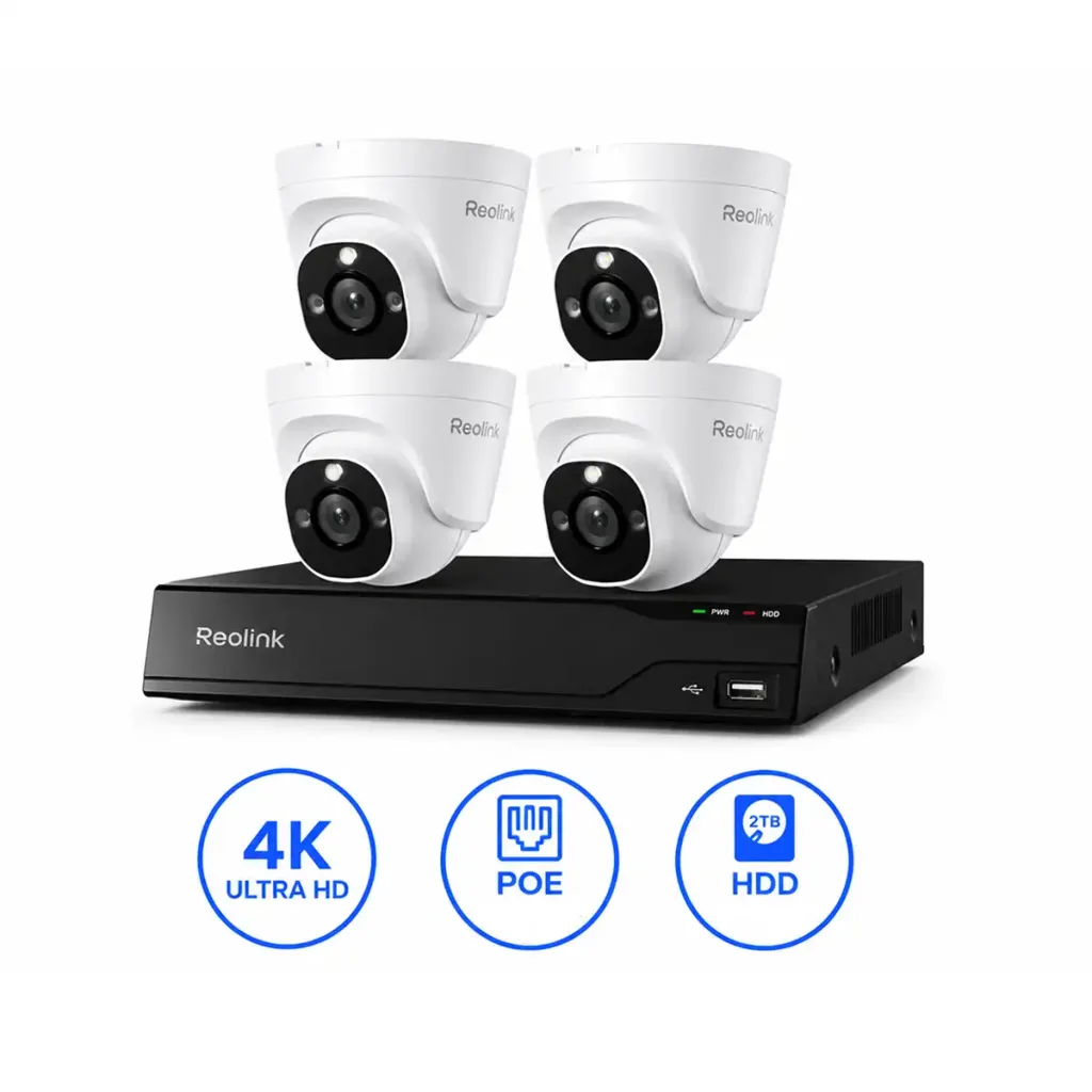 Reolink NVS8-8MD4 4K PoE complect