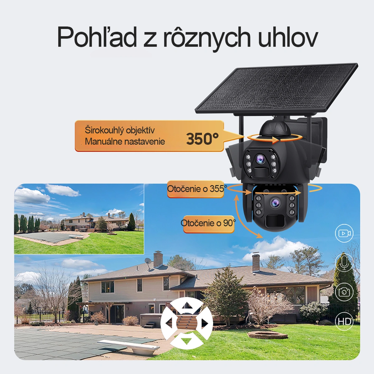 Solar camera RobiCam 536 WIFI