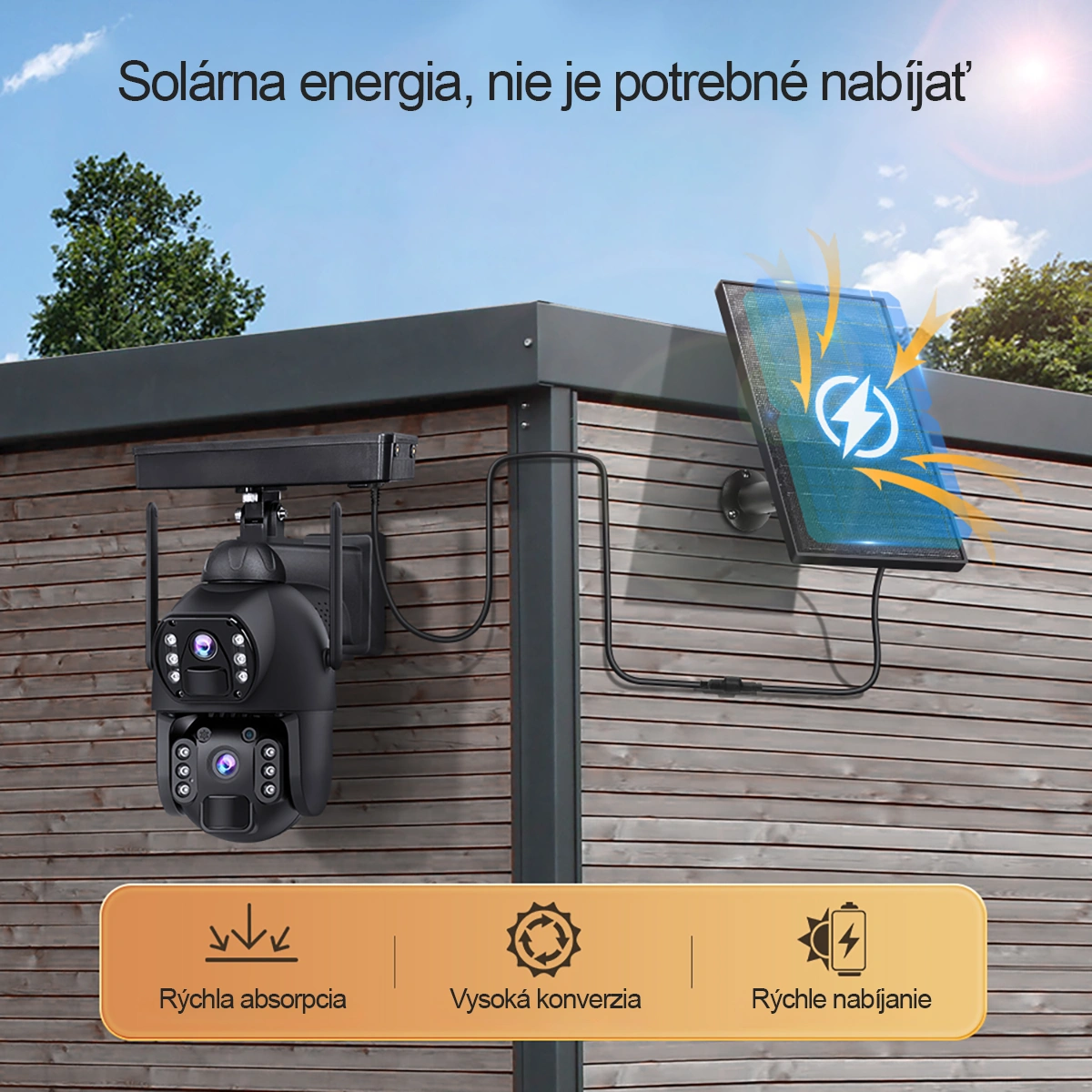 Solar camera RobiCam 536 WIFI