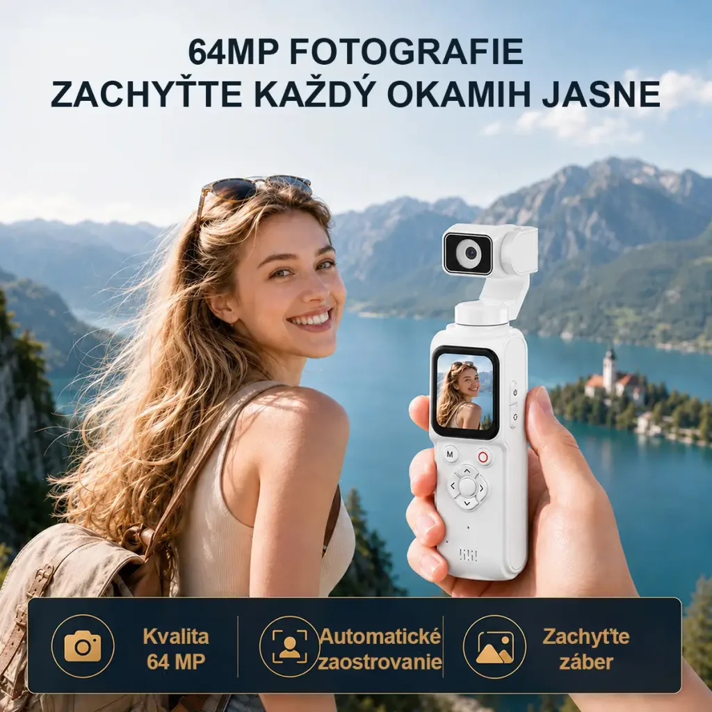 4K Handheld Gimbal Camera