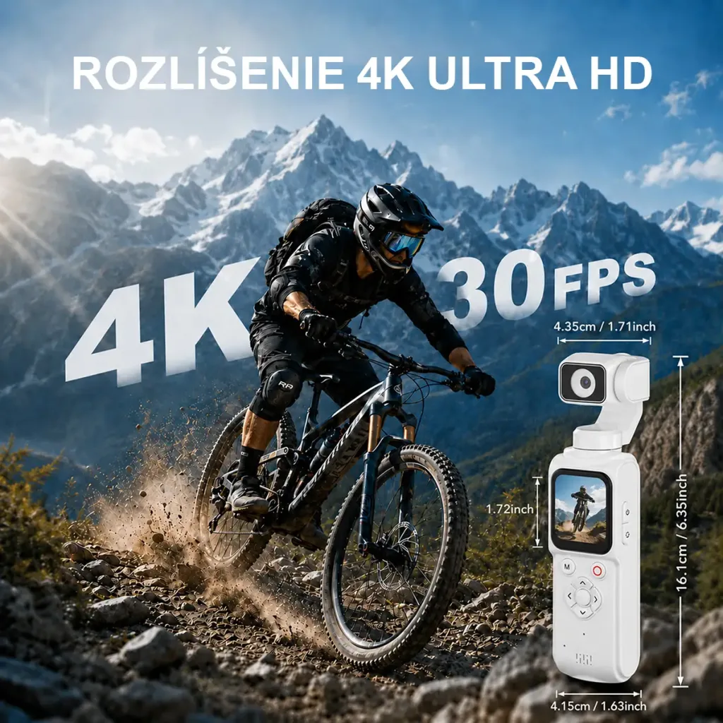 4K Handheld Gimbal Camera