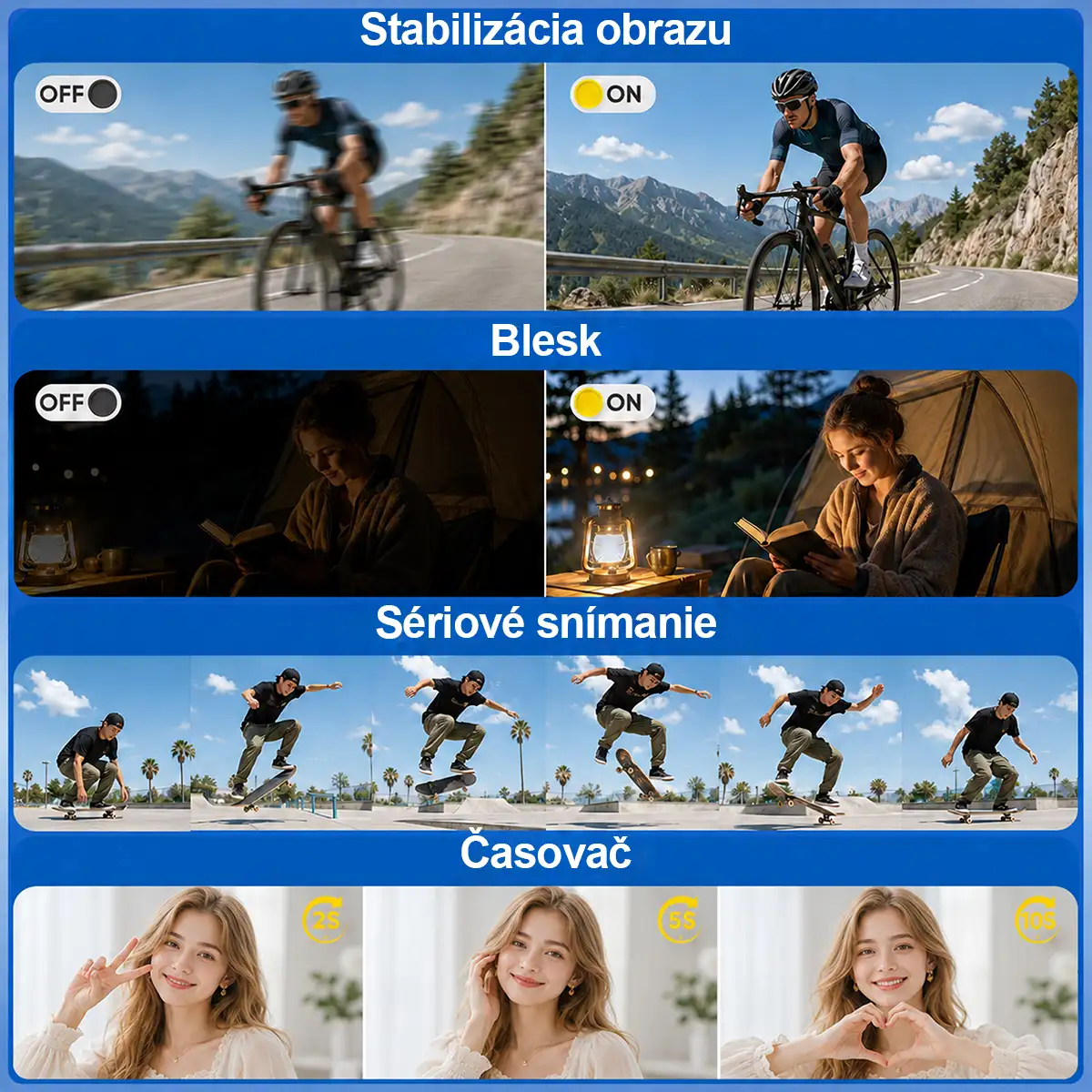 4K Handheld Gimbal Camera