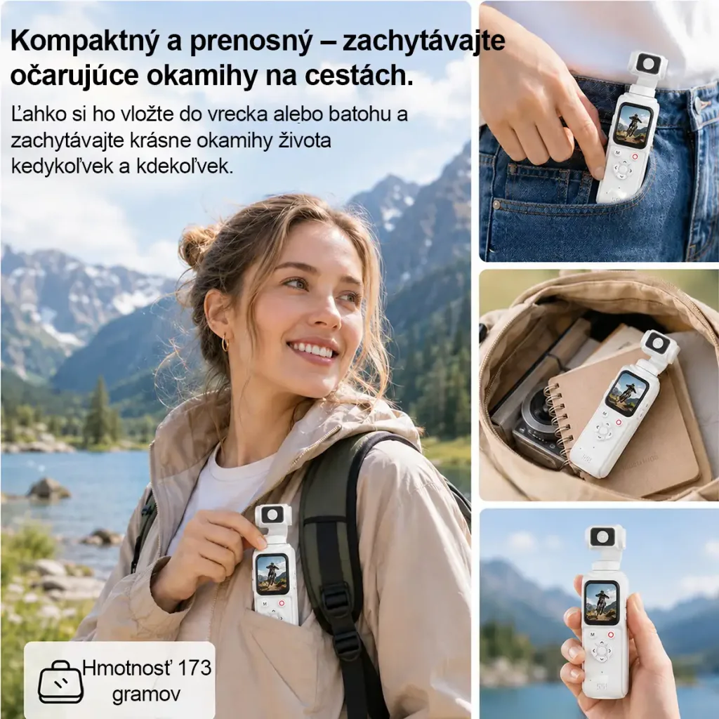 4K Handheld Gimbal Camera