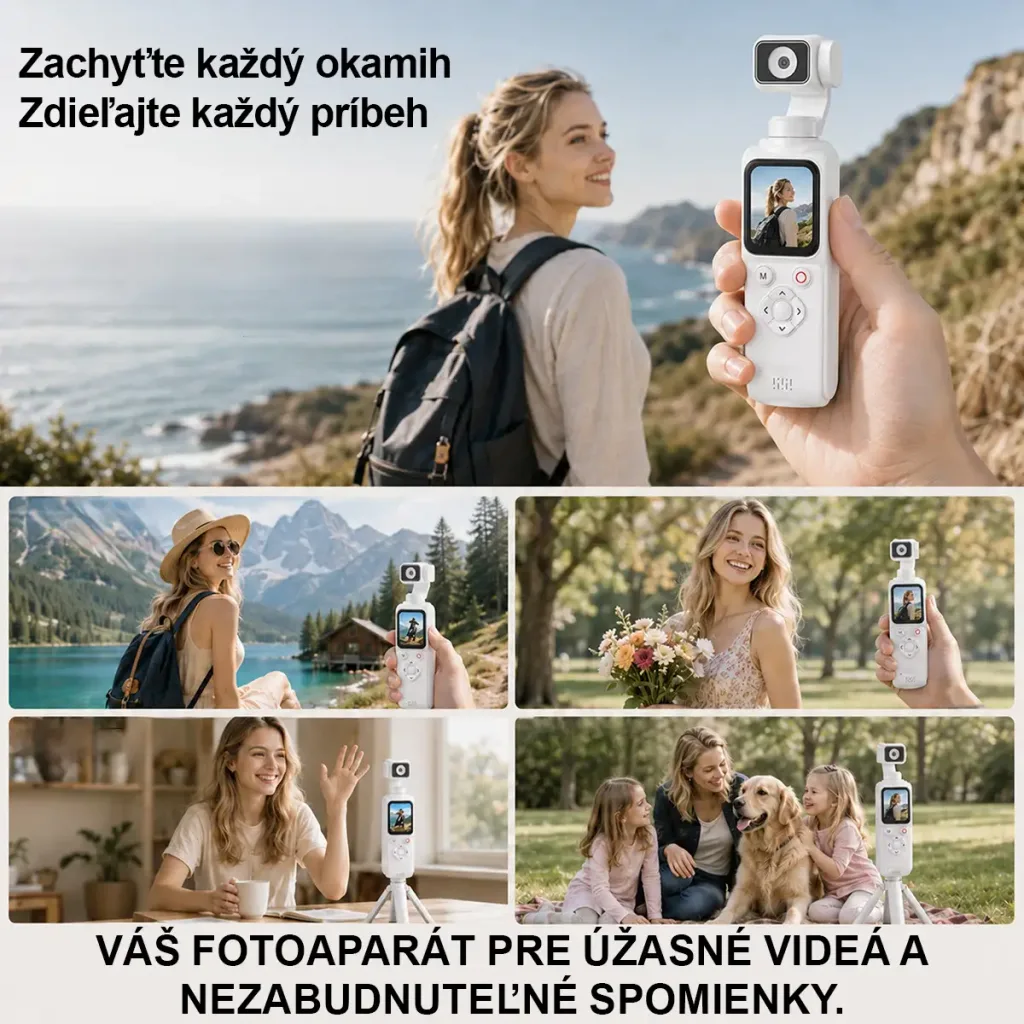 4K Handheld Gimbal Camera