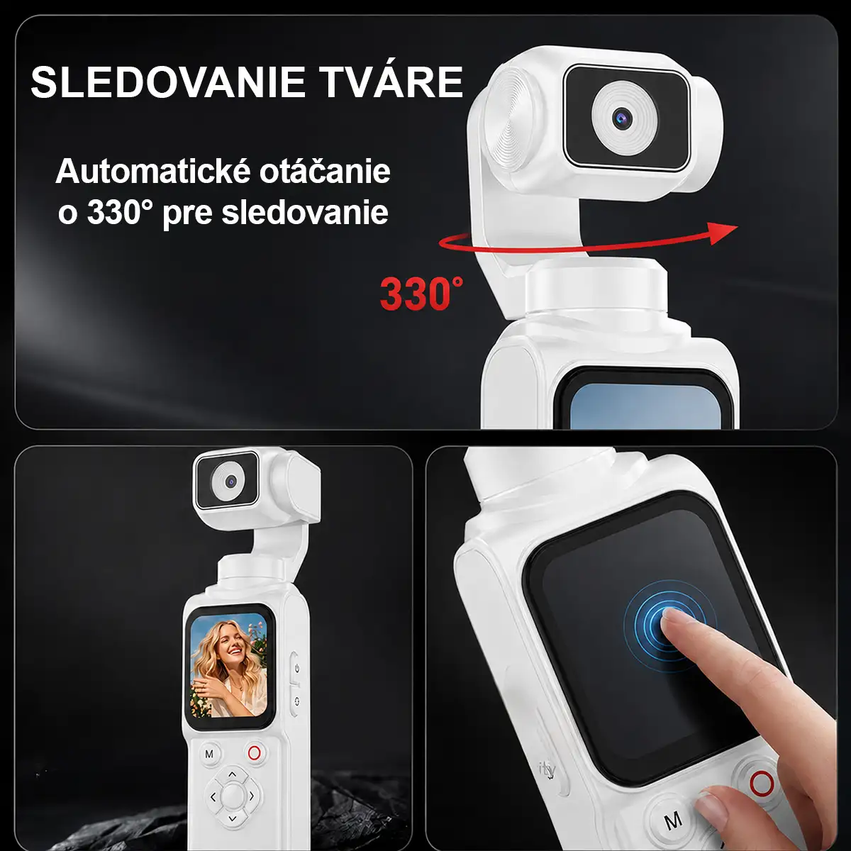 4K Handheld Gimbal Camera