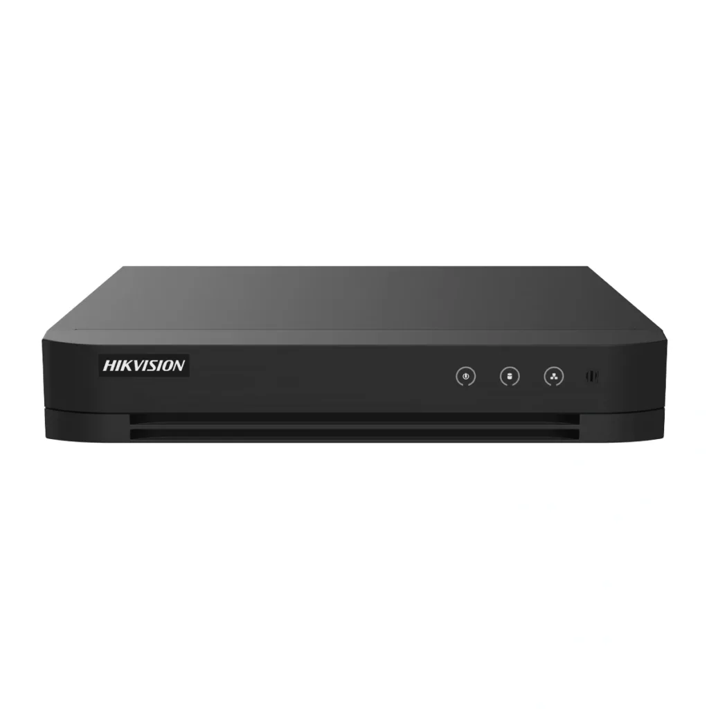 Hikvision iDS-7204HQHI-M1/T – 4-kanálový AcuSense DVR až do 3K/5MP Lite s H.265 Pro+ a až 6 IP kamerami
