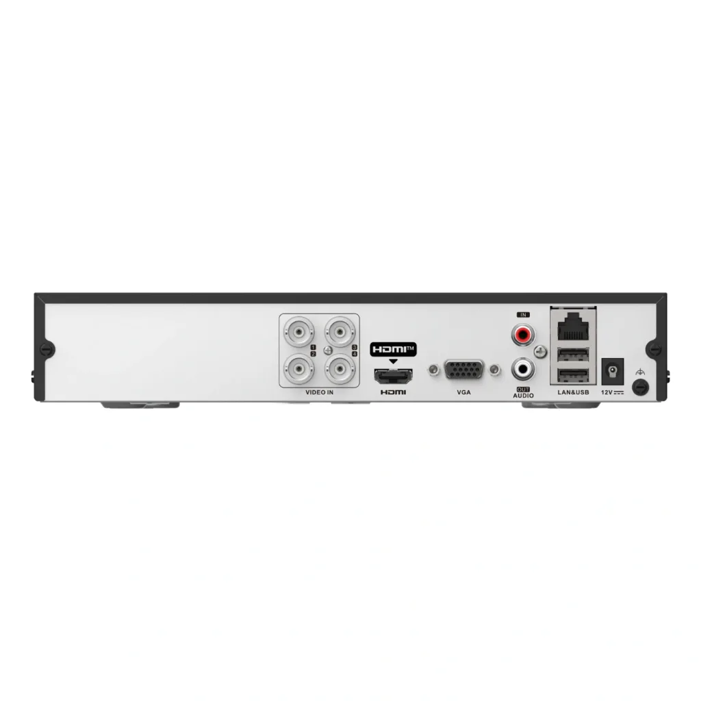 Hikvision iDS-7204HQHI-M1/T – 4-kanálový AcuSense DVR až do 3K/5MP Lite s H.265 Pro+ a až 6 IP kamerami