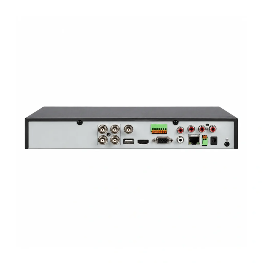 Hikvision iDS-7204HUHI-M1/XT – 4-kanálový 8MP AcuSense DVR s rozpoznávaním tváre a alarmovými vstupmi
