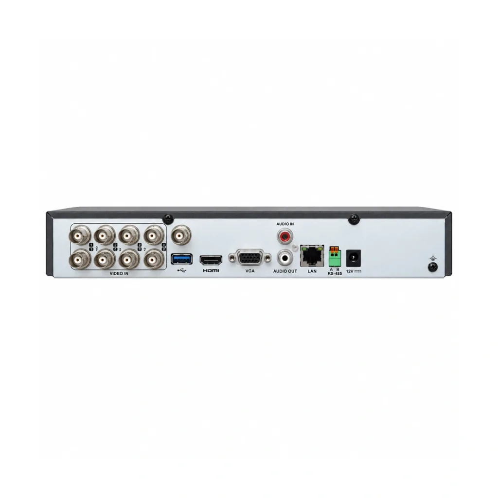 Hikvision iDS-7208HQHI-M1/XT – 8-kanálový AcuSense DVR až do 3K/5MP Lite s AcuSearch a rozpoznávaním tváre