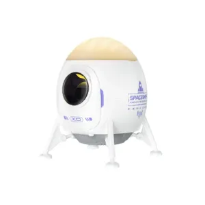 Galaktický LED projektor s Bluetooth reproduktorom XO CF38 Lander Starlight – biely