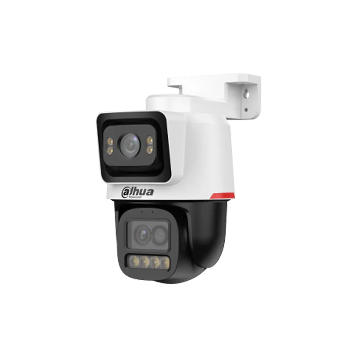 Dahua IPC-PTS2449C-4E3Z-S-PV-PRO – Duálna IP PTZ kamera 6MP (4MP+2MP), WizColor, 6x hybridný zoom, AI sledovanie, farebné nočné videnie až do 50 m, aktívna ochrana so sirénou, PoE, IP66