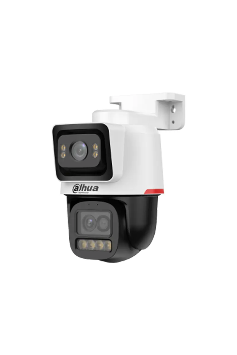 Dahua IPC-PTS2449C-4E3Z-S-PV-PRO main Dahua IPC-PTS2449C-4E3Z-S-PV-PRO – Duálna IP PTZ kamera 6MP (4MP+2MP), WizColor, 6x hybridný zoom, AI sledovanie, farebné nočné videnie až do 50 m, aktívna ochrana so sirénou, PoE, IP66