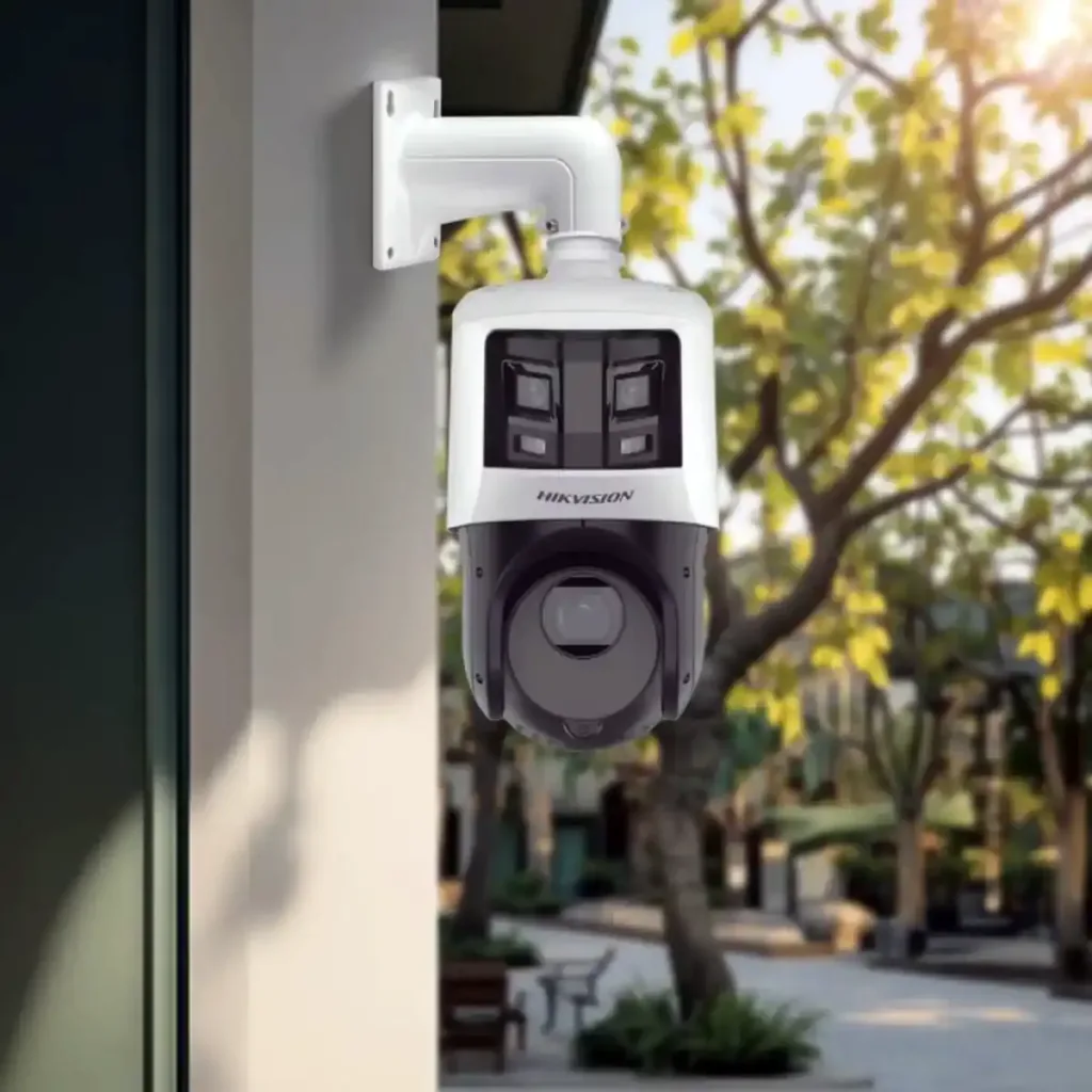 Hikvision DS-2SE4C425MWG-E/26 – Profesionálna duálna IP PTZ kamera TandemVu 10MP (6MP+4MP), 25x optický zoom, ColorVu, DarkFighter, AcuSense AI, 180° panoráma, nočné videnie až 100 m, PoE+, IP66