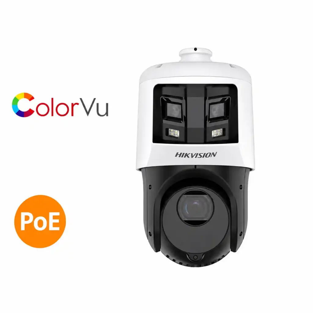 Hikvision DS-2SE4C425MWG-E/26 – Profesionálna duálna IP PTZ kamera TandemVu 10MP (6MP+4MP), 25x optický zoom, ColorVu, DarkFighter, AcuSense AI, 180° panoráma, nočné videnie až 100 m, PoE+, IP66